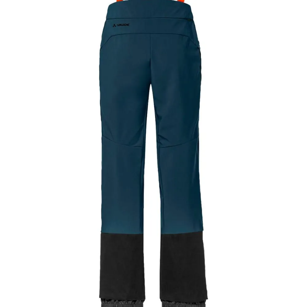 Pantalon De Ski|Pantalon De Ski Homme<Vaude Pantalon Ski Men's Monviso Softshell Pants II Lidark Sea