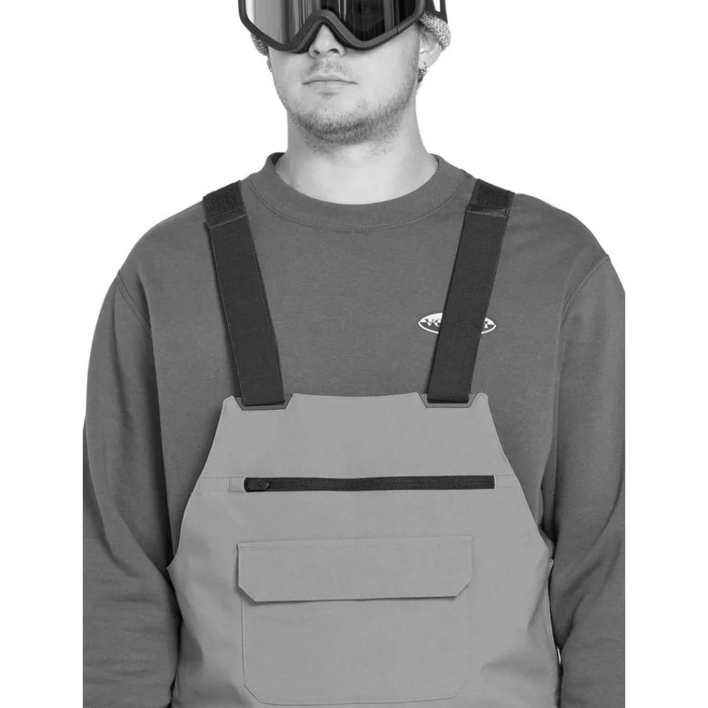 Pantalon De Ski|Pantalon De Ski Homme<Volcom Pantalon Ski Roan Bib Overall Charcoal