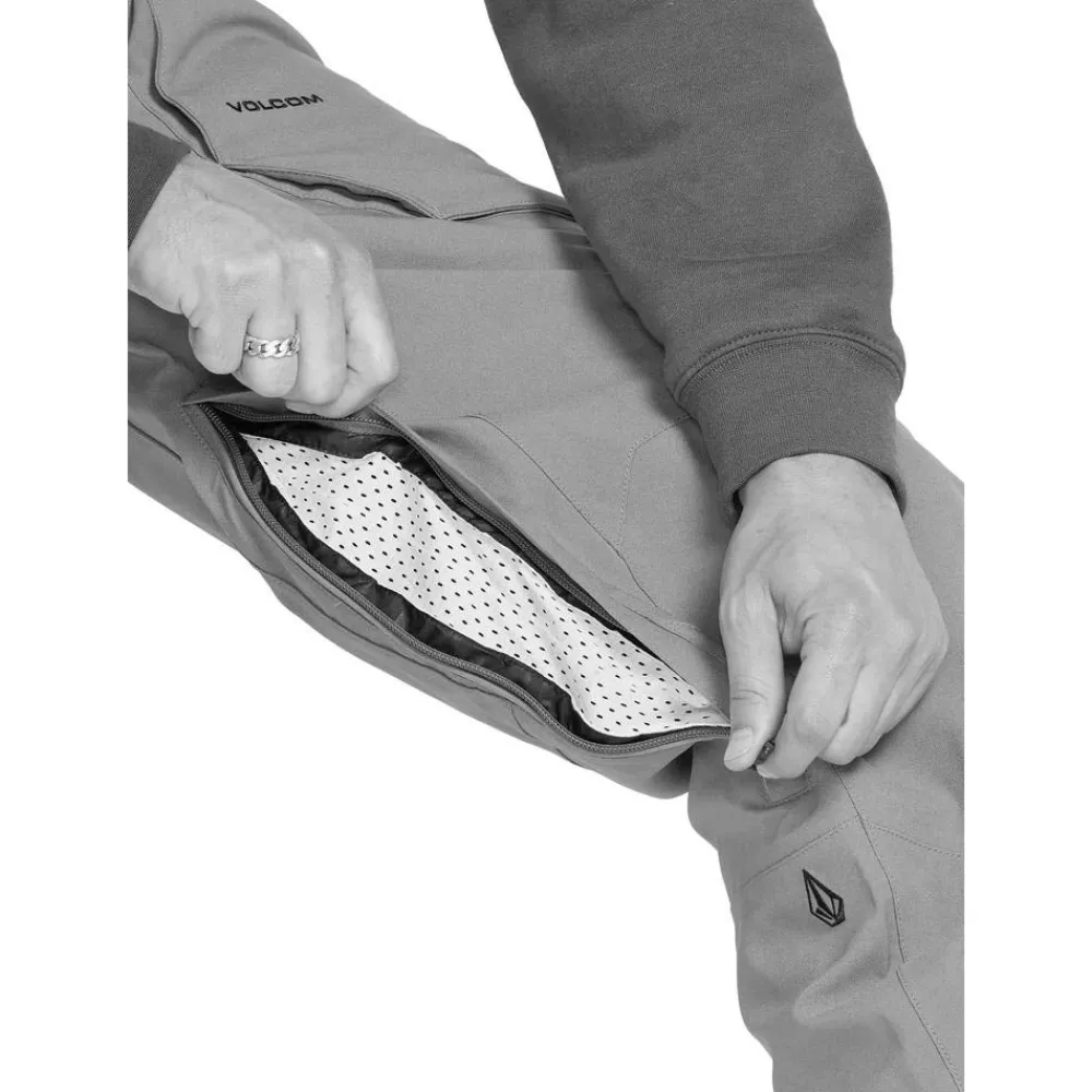 Pantalon De Ski|Pantalon De Ski Homme<Volcom Pantalon Ski Roan Bib Overall Charcoal