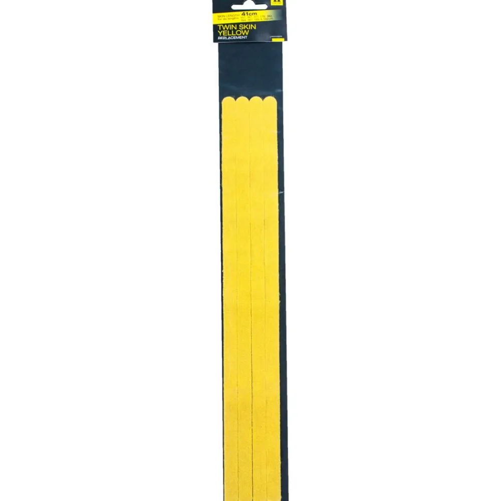 Best Peaux de Remplacement Twin Skin Yellow Mohair Mix Peaux Ski De Fond