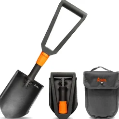 Accessoires Bivouac<SOL Pelle Pliante Packable Field Shovel Black