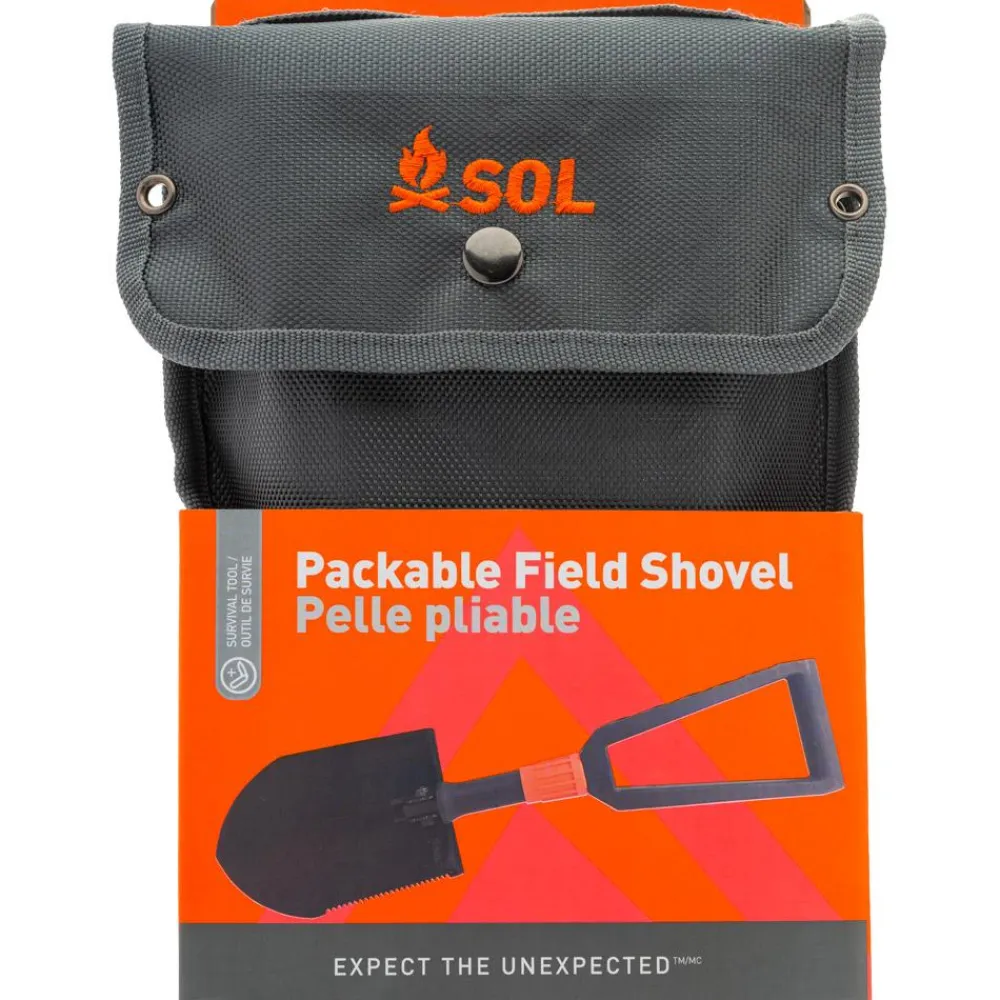 Accessoires Bivouac<SOL Pelle Pliante Packable Field Shovel Black