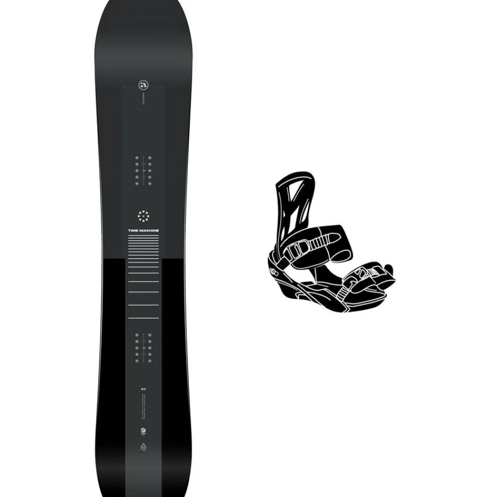 Créez Votre Pack<Amplid Planche Snowboard Time Machine