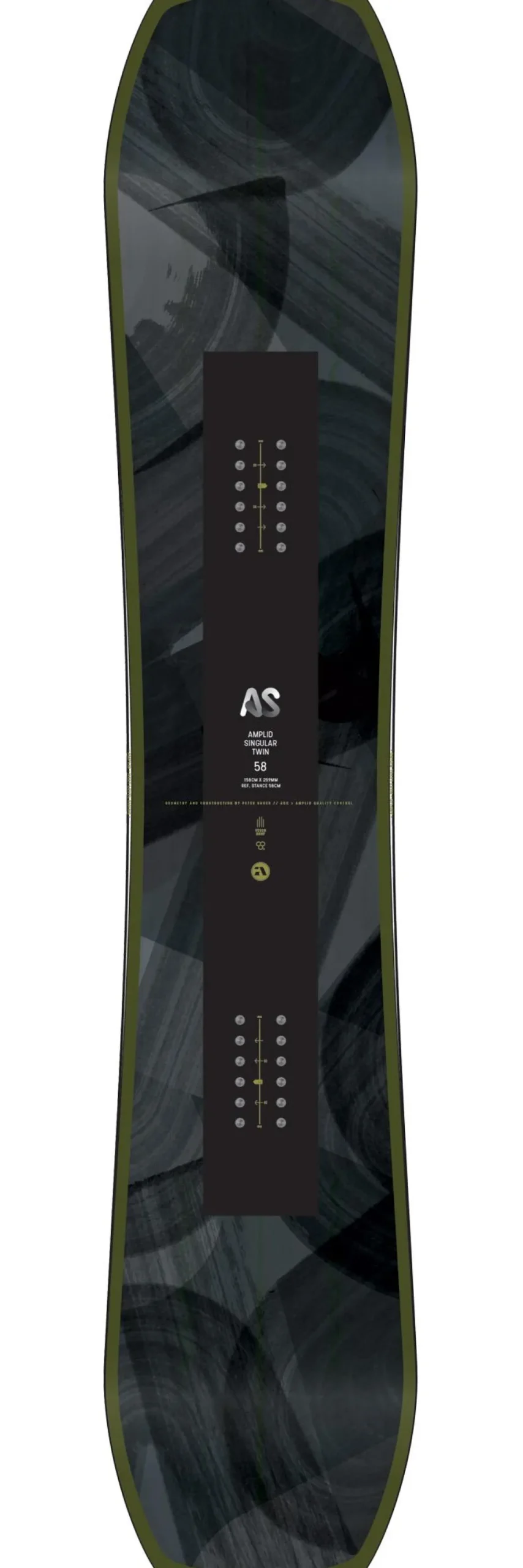 Créez Votre Pack<Amplid Planche Snowboard Singular Twin