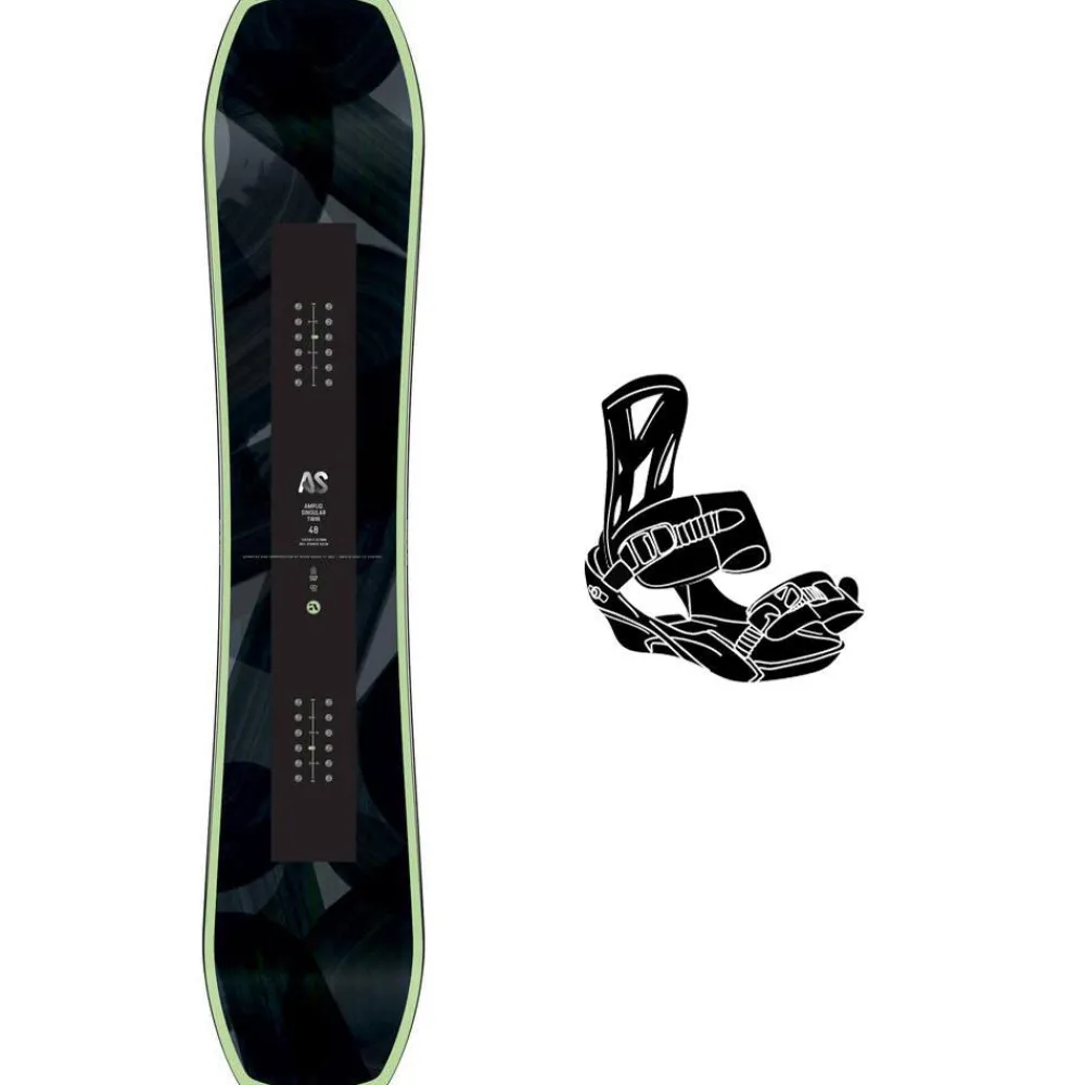Créez Votre Pack<Amplid Planche Snowboard Singular Twin