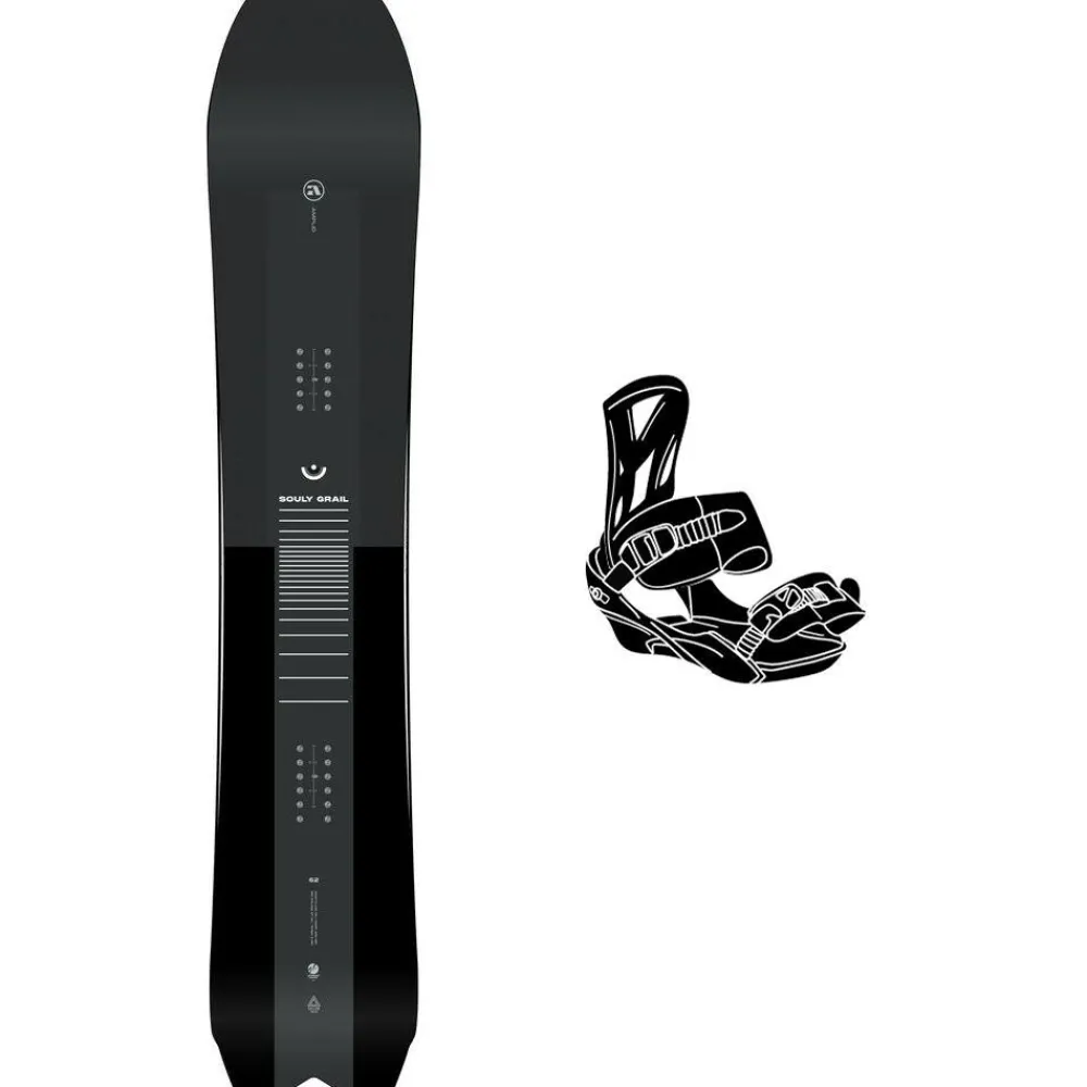 Créez Votre Pack<Amplid Planche Snowboard Souly Grail