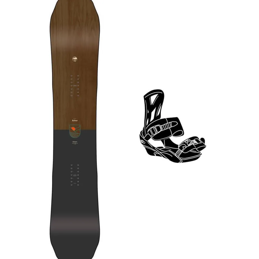 New Planche Snowboard Element Rocker Créez Votre Pack