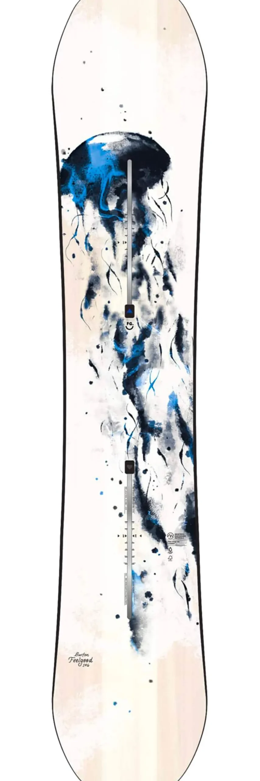Créez Votre Pack<Burton Planche Snowboard Feelgood Jellyfish