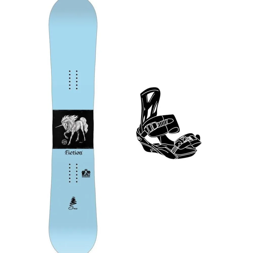 Créez Votre Pack<Gnu Planche Snowboard Fiction