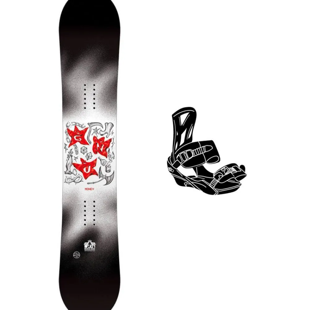 Hot Planche Snowboard Money Créez Votre Pack