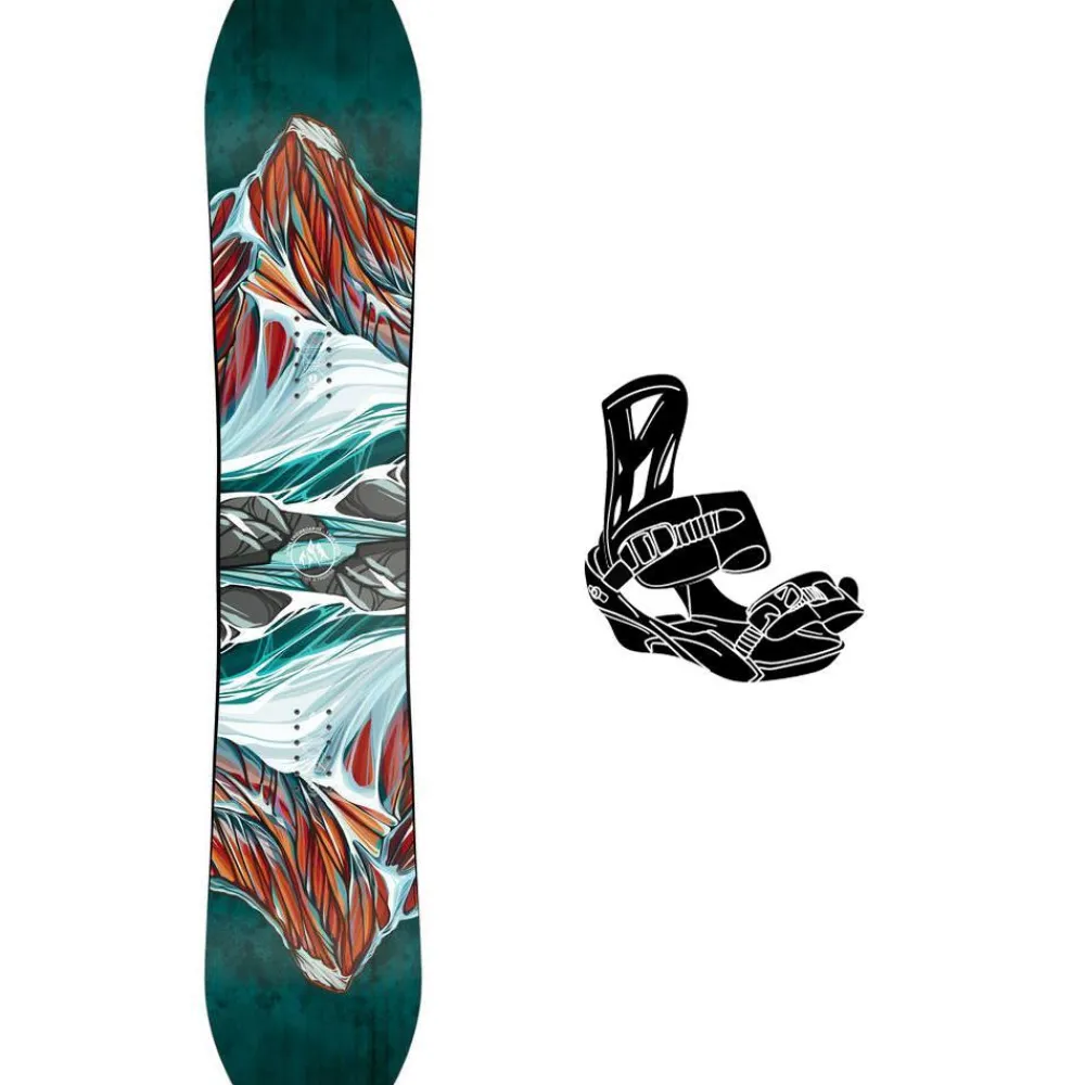 Hot Planche Snowboard Twin Sister Femme Snowboard Femme|Créez Votre Pack