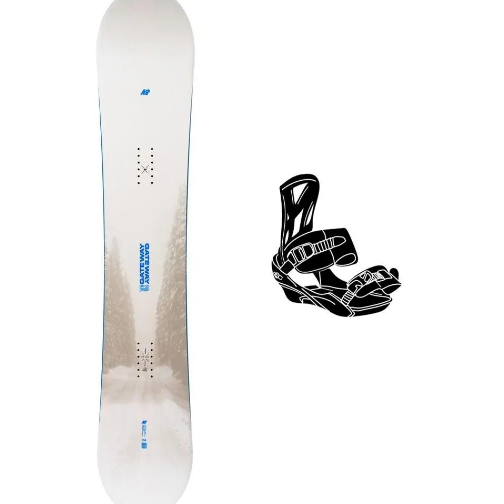 Créez Votre Pack<K2 Planche Snowboard Gateway Pop
