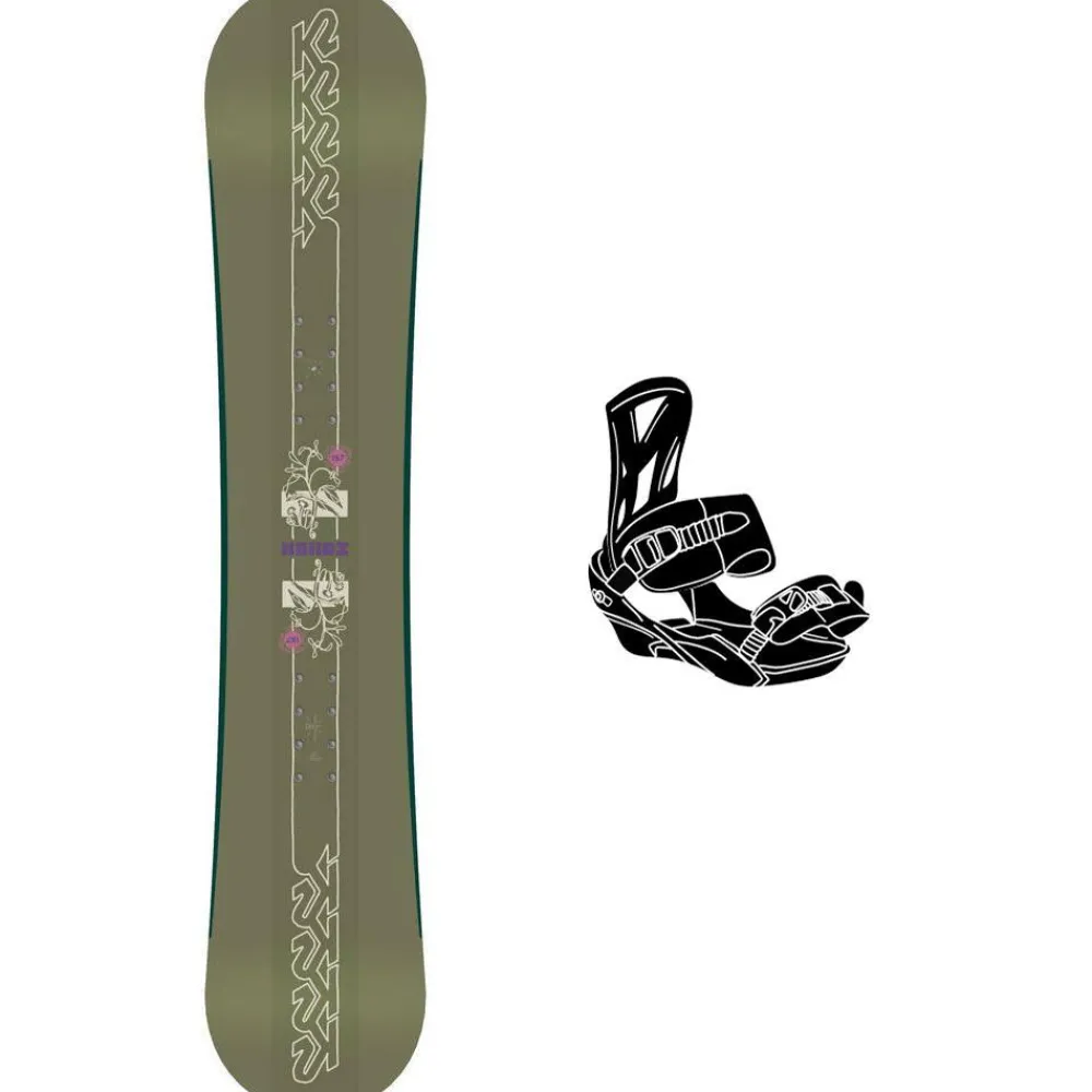 Snowboard Enfant|Créez Votre Pack<K2 Planche Snowboard Kandi
