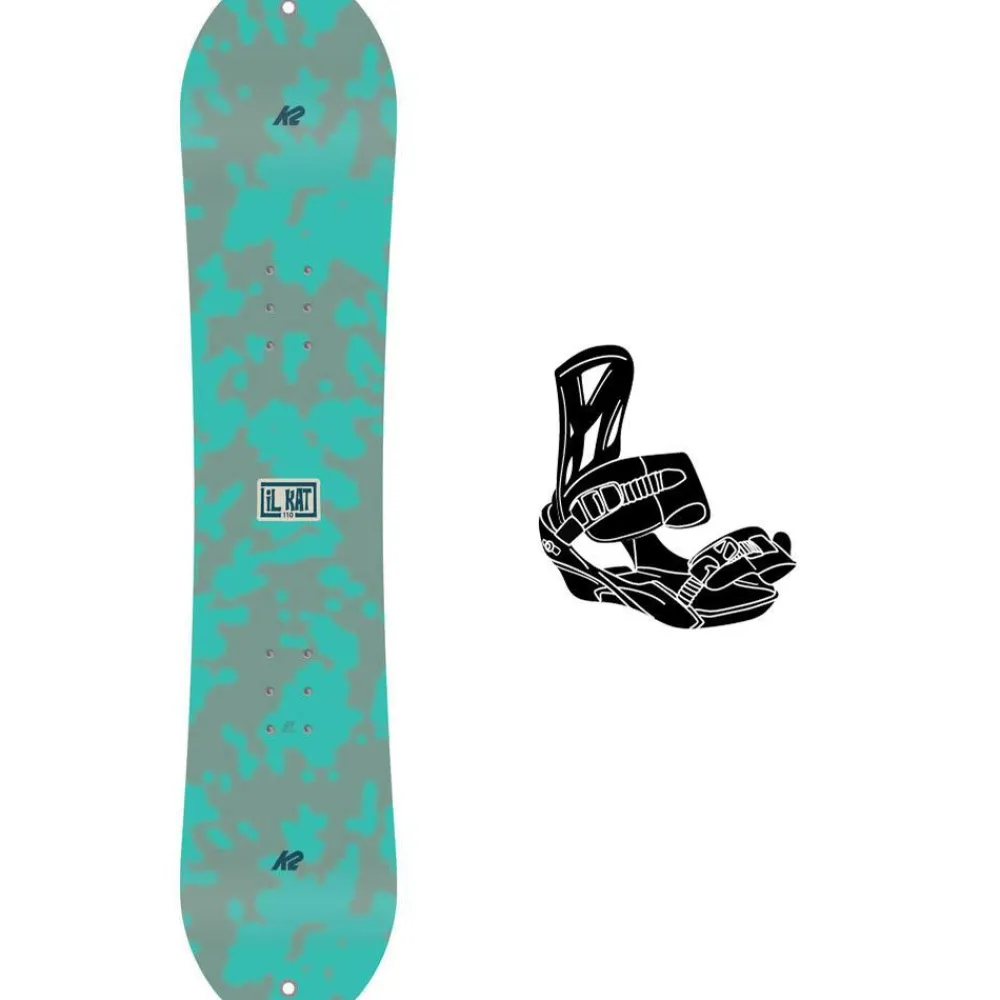 Hot Planche Snowboard Lil Kat Enfant Snowboard Enfant|Créez Votre Pack
