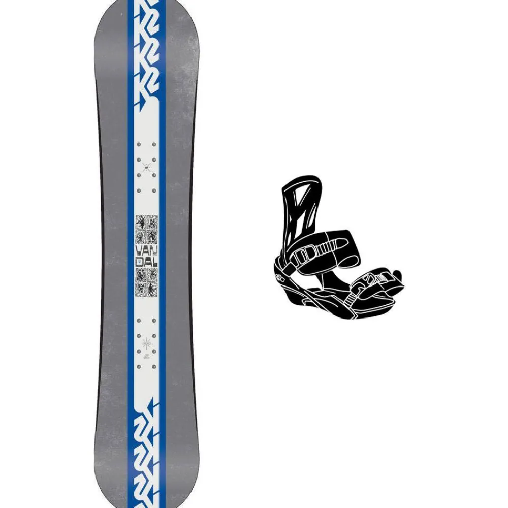 Snowboard Enfant|Créez Votre Pack<K2 Planche Snowboard Vandal