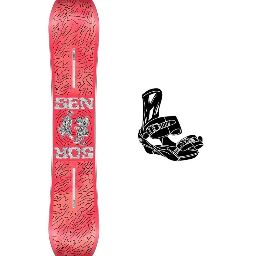 Créez Votre Pack<Nidecker Planche Snowboard Sensor Men