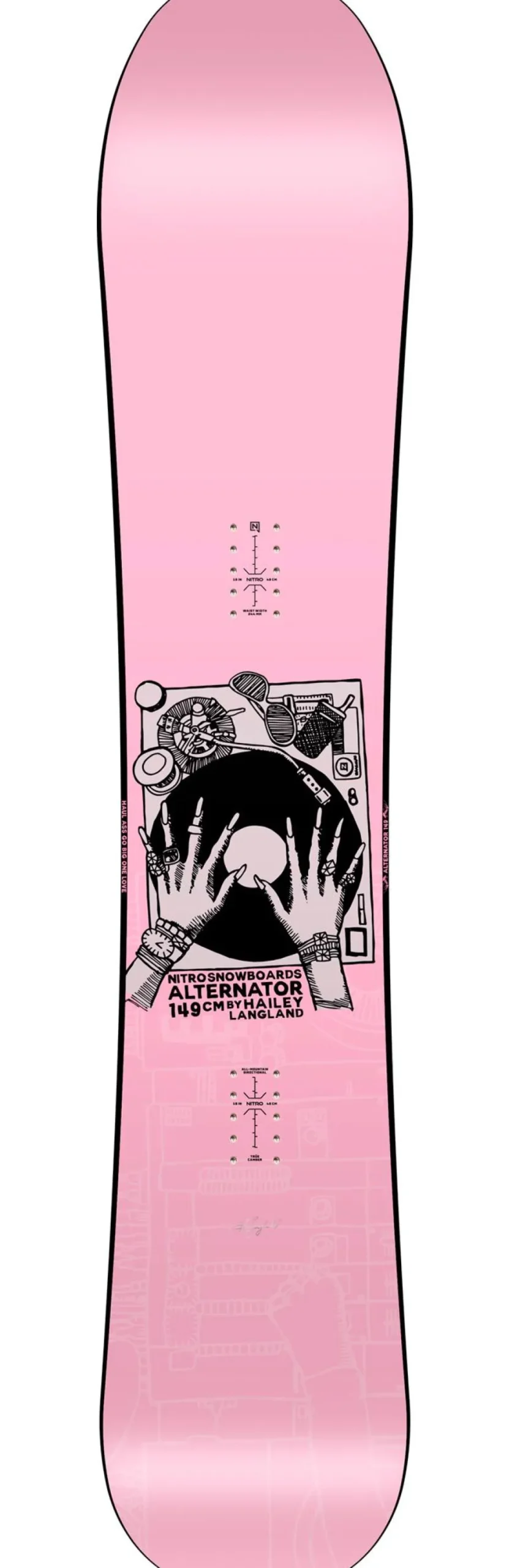 Créez Votre Pack<Nitro Planche Snowboard Alternator x Hailey