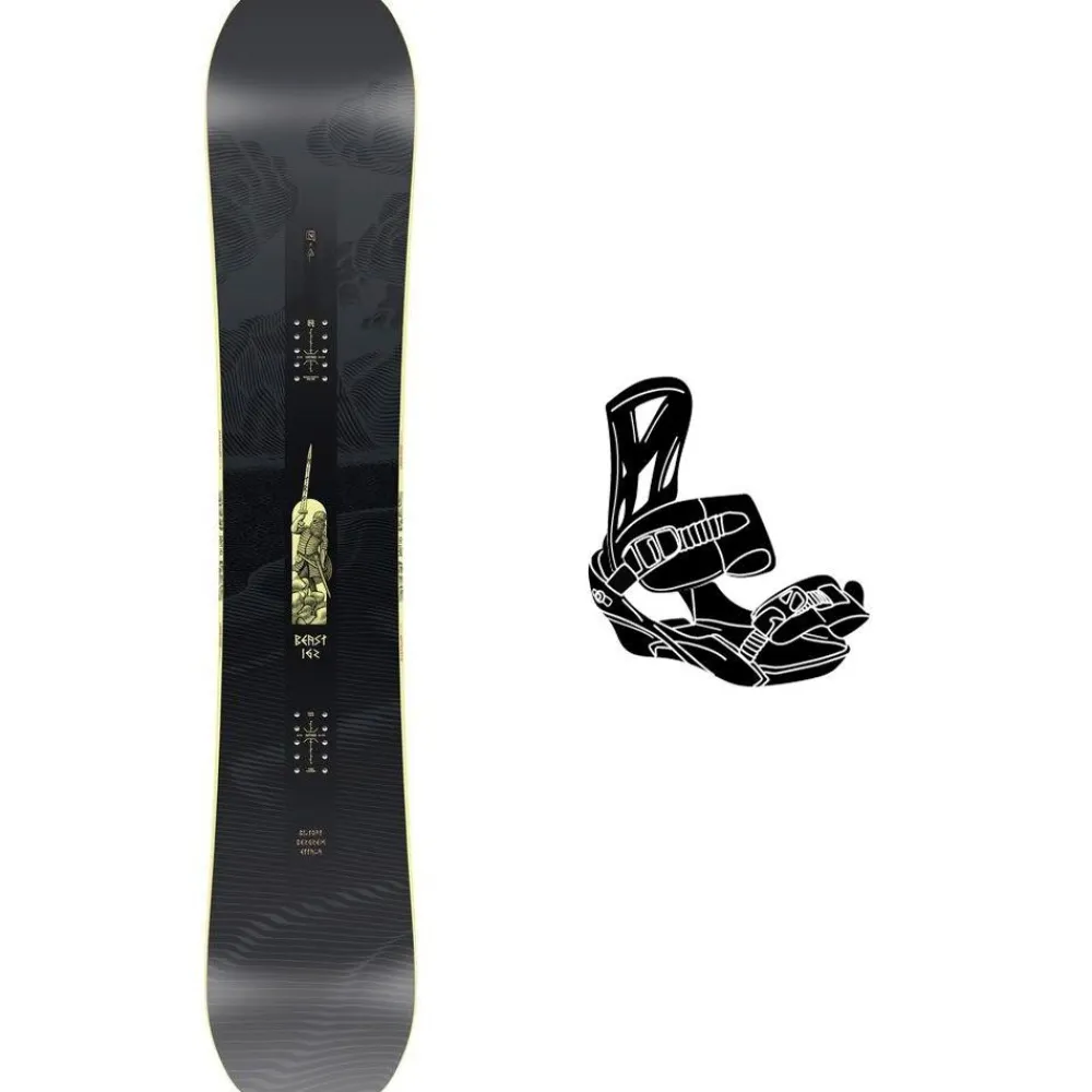 Clearance Planche Snowboard Beast Créez Votre Pack