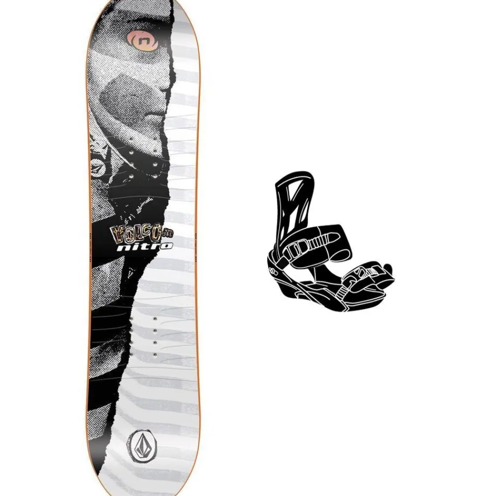 Best Planche Snowboard Ripper X Volcom Créez Votre Pack