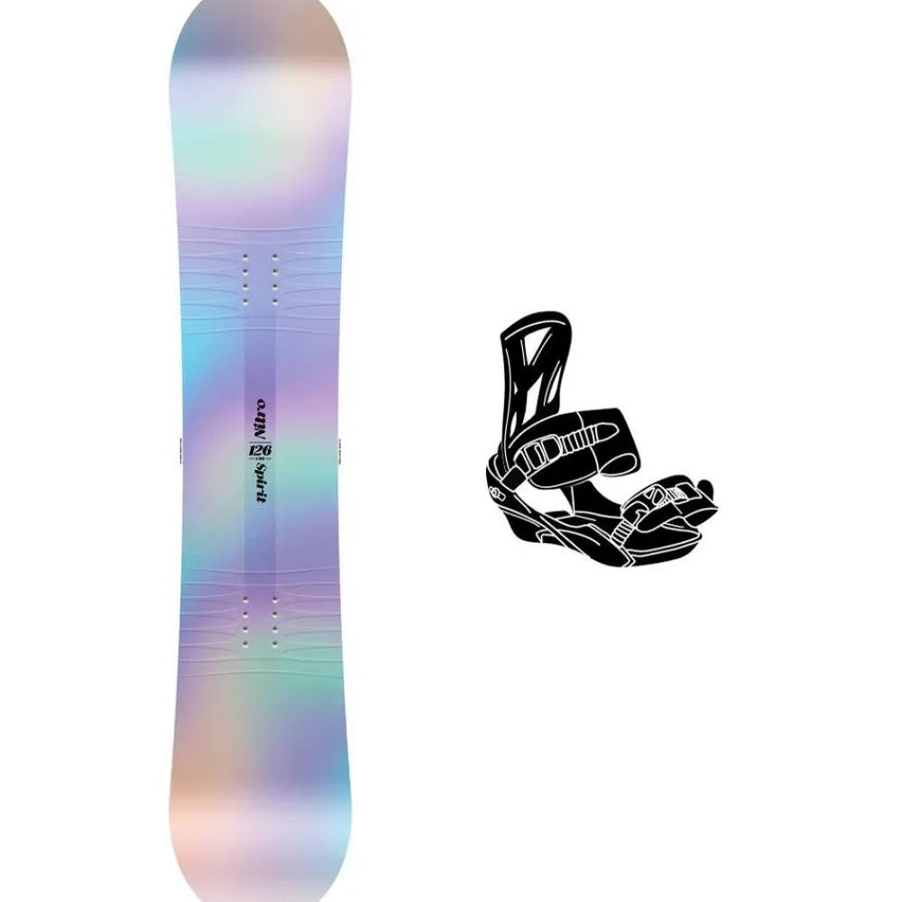 Créez Votre Pack<Nitro Planche Snowboard Spirit Kids