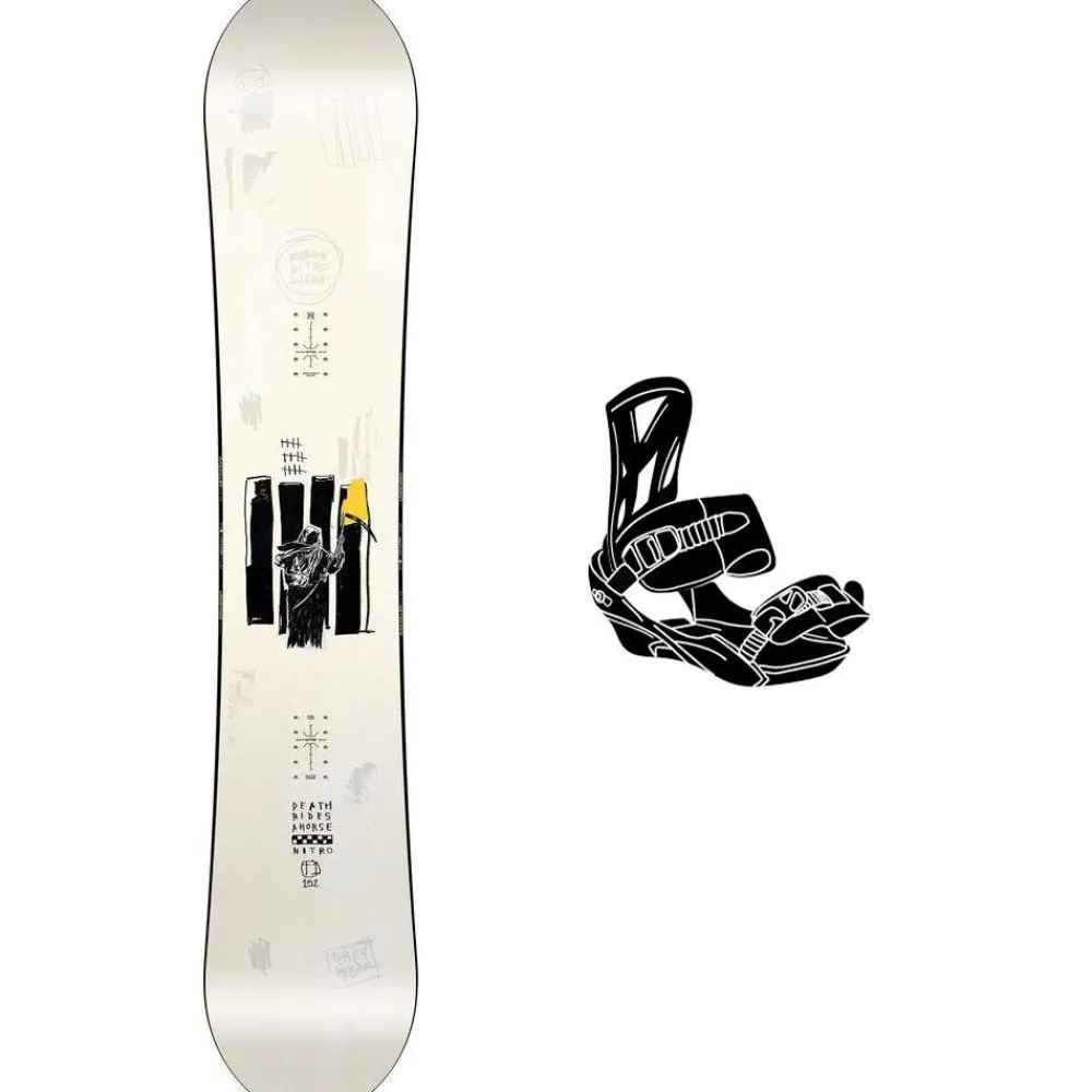 Créez Votre Pack<Nitro Planche Snowboard T1