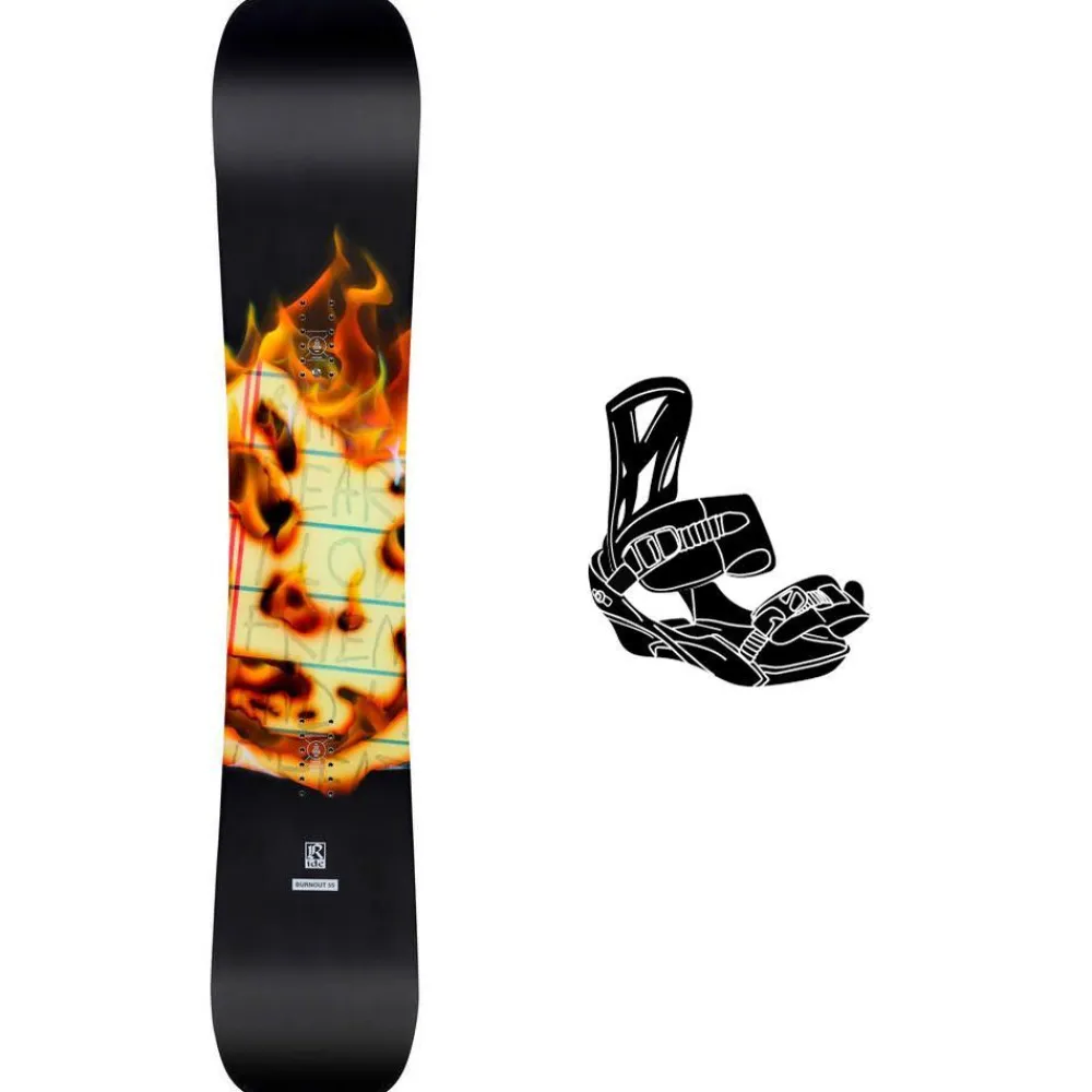 Clearance Planche Snowboard Burnout Créez Votre Pack