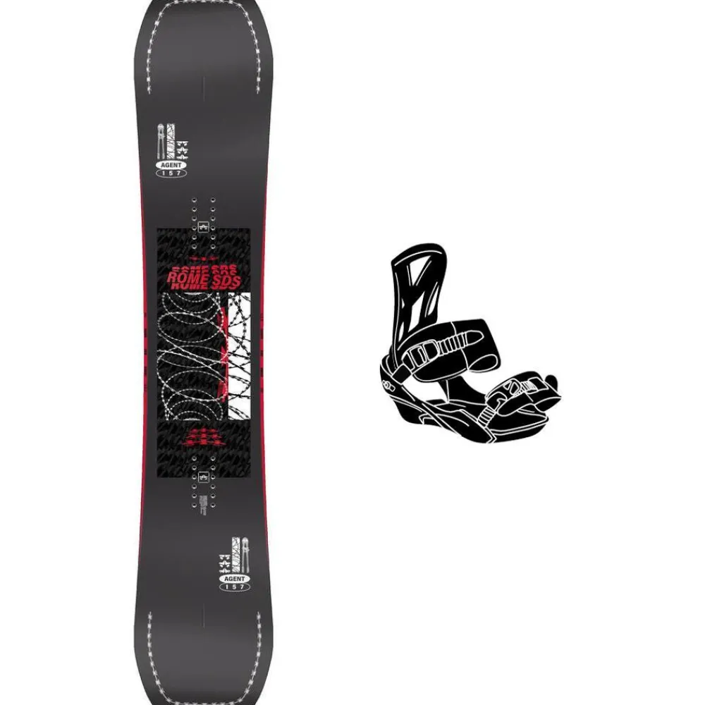 Créez Votre Pack<Rome Planche Snowboard Agent