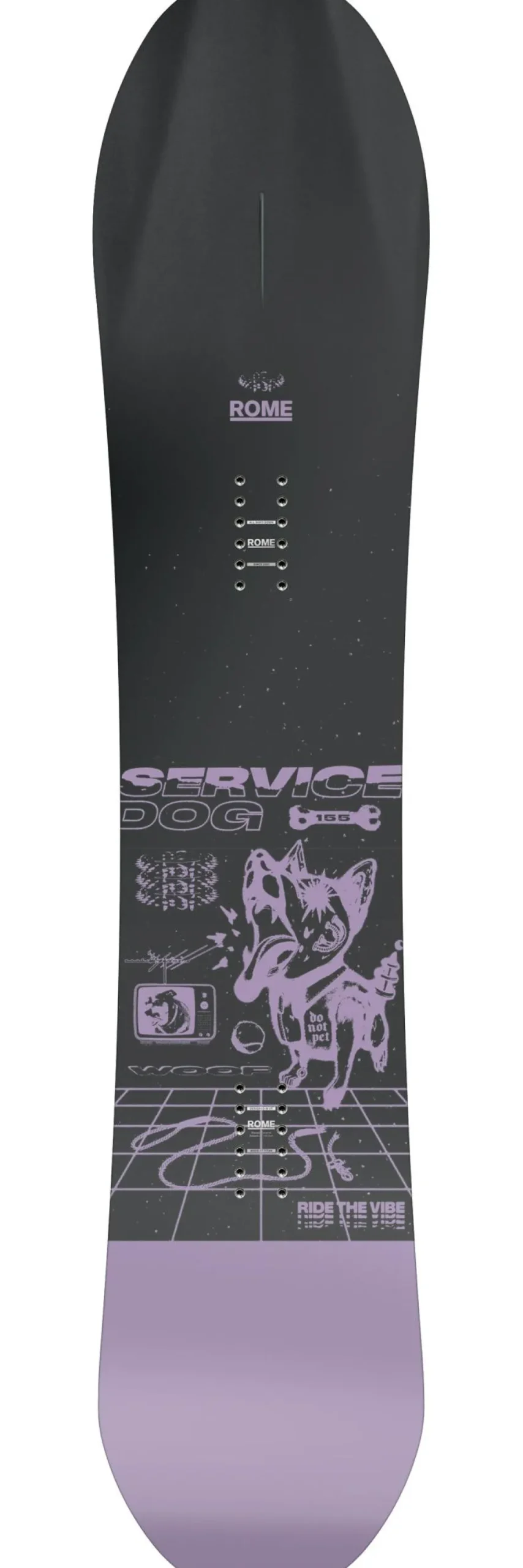 Créez Votre Pack<Rome Planche Snowboard Service Dog
