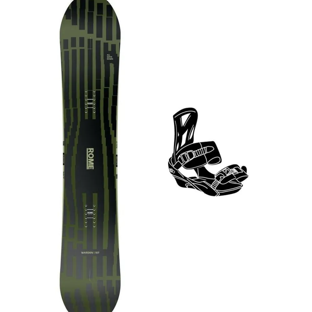 Créez Votre Pack<Rome Planche Snowboard Warden