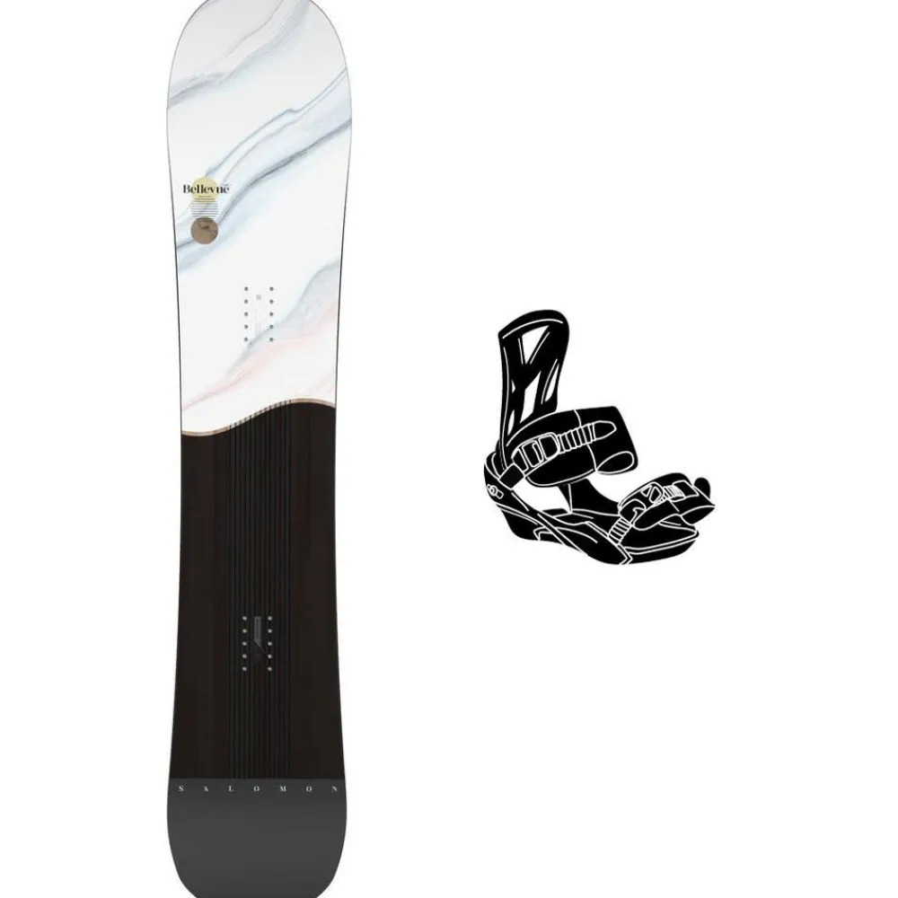 Planche Snowboard Bellevue Femme Snowboard Femme|Créez Votre Pack
