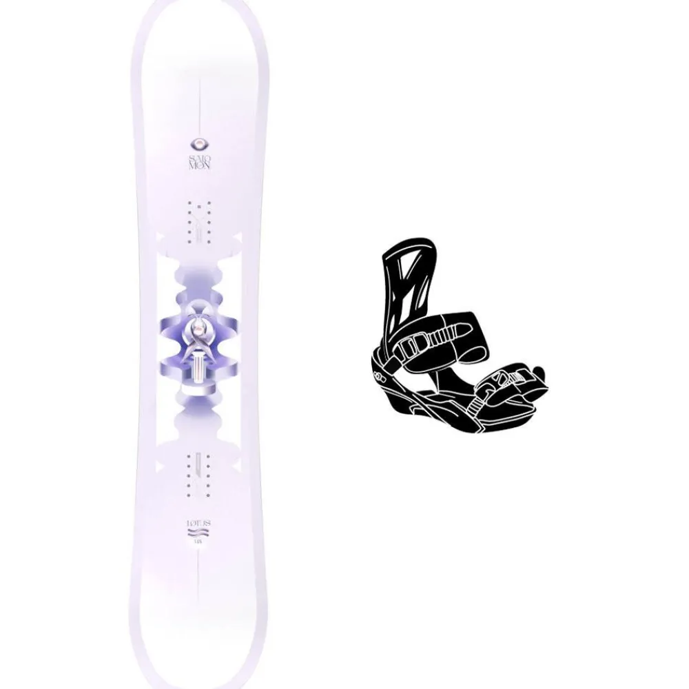 Snowboard Femme|Créez Votre Pack<Salomon Planche Snowboard Lotus