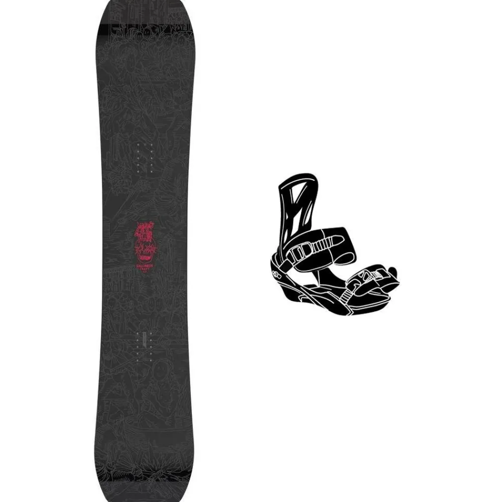 Snowboard Homme|Créez Votre Pack<Salomon Planche Snowboard Craft