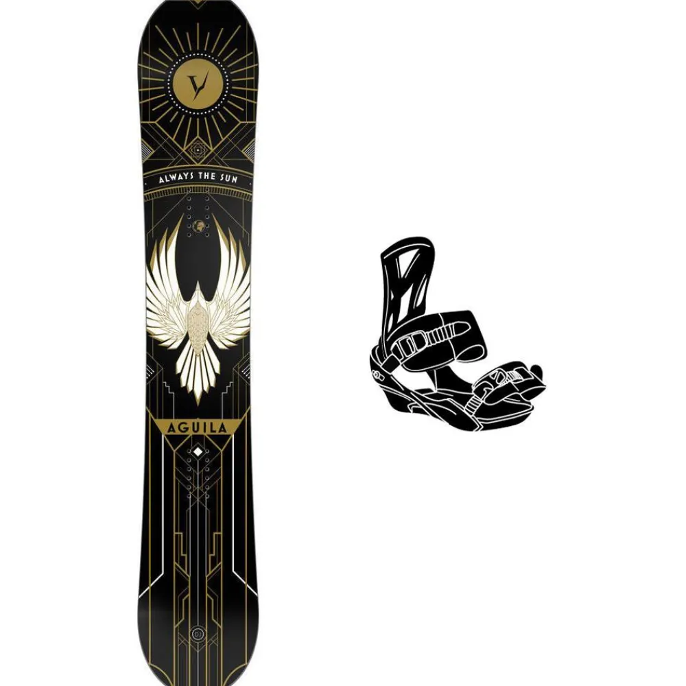 Créez Votre Pack<Verdad Planche Snowboard Aguila Black