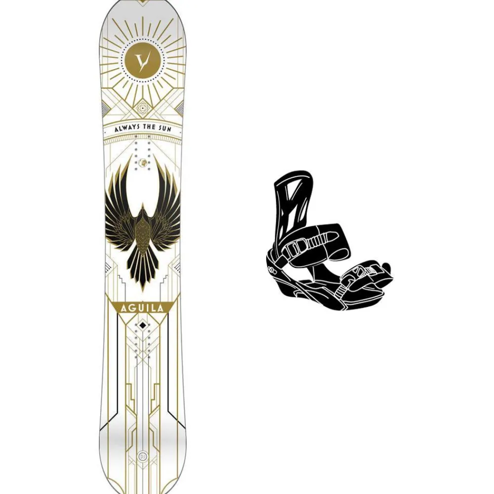 Créez Votre Pack<Verdad Planche Snowboard Aguila White