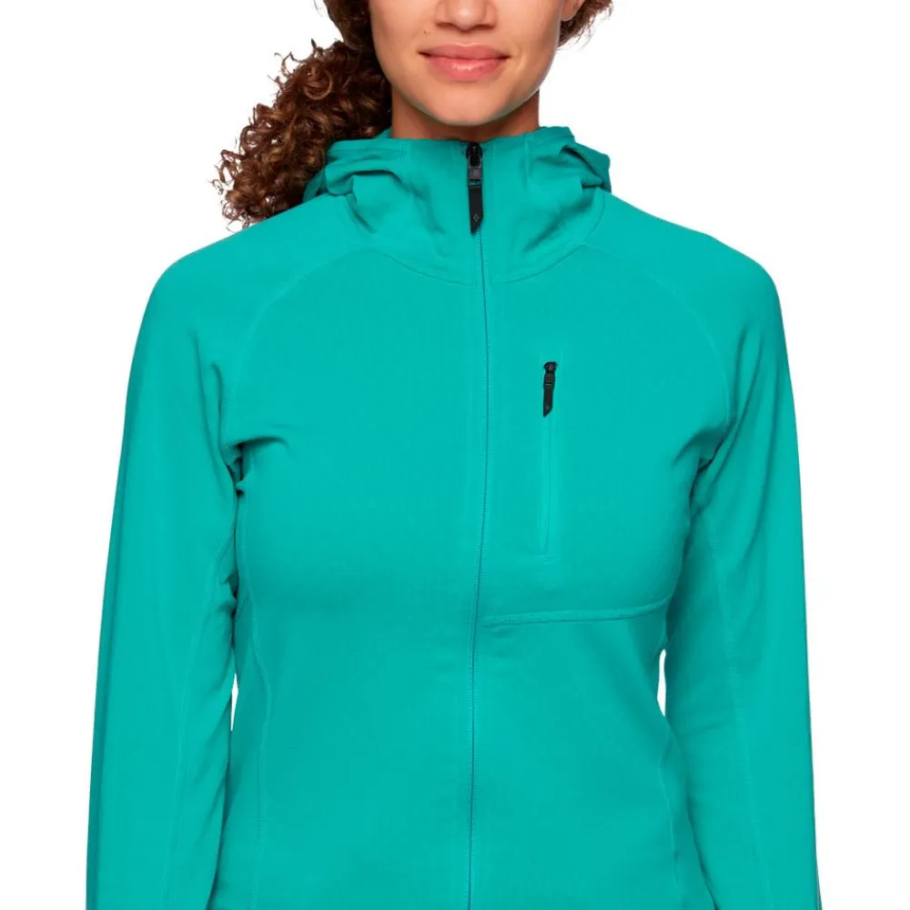 Polaire Femme|Veste De Ski<Black Diamond Polaire W Coefficient Fleece Hoody Dark Patina