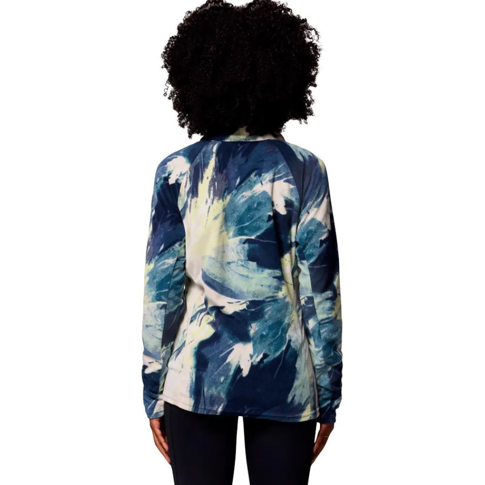 Polaire Femme|Veste De Ski<Columbia Polaire Glacial IV Print 1/2 Zip Everblue Snowflight