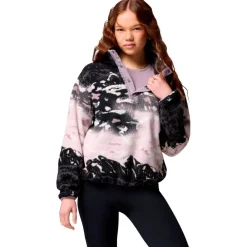 Veste De Ski|Polaire Homme<Columbia Polaire Helvetia II Printed Cropped Half Snap W Shale Purple Sisters Shale Purple