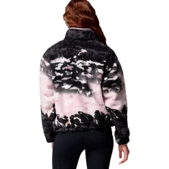 Veste De Ski|Polaire Homme<Columbia Polaire Helvetia II Printed Cropped Half Snap W Shale Purple Sisters Shale Purple