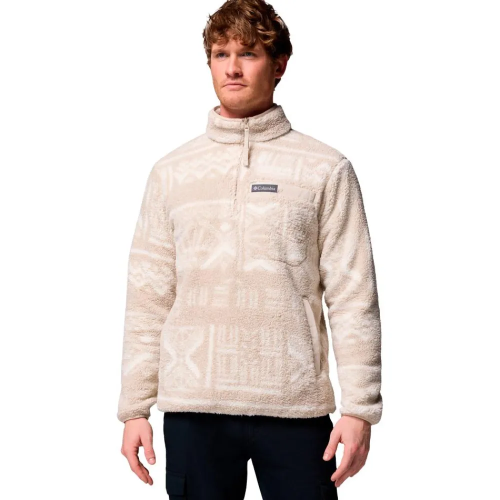 Hot Polaire Rugged Ridge High Pile Half Zip Dark Stone Deschutes Days Homme Polaire Homme|Veste De Ski