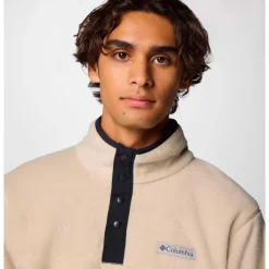 Polaire Homme|Veste De Ski<Columbia Polaire Steens Mountain Half Snap II Ancient Fossil Black