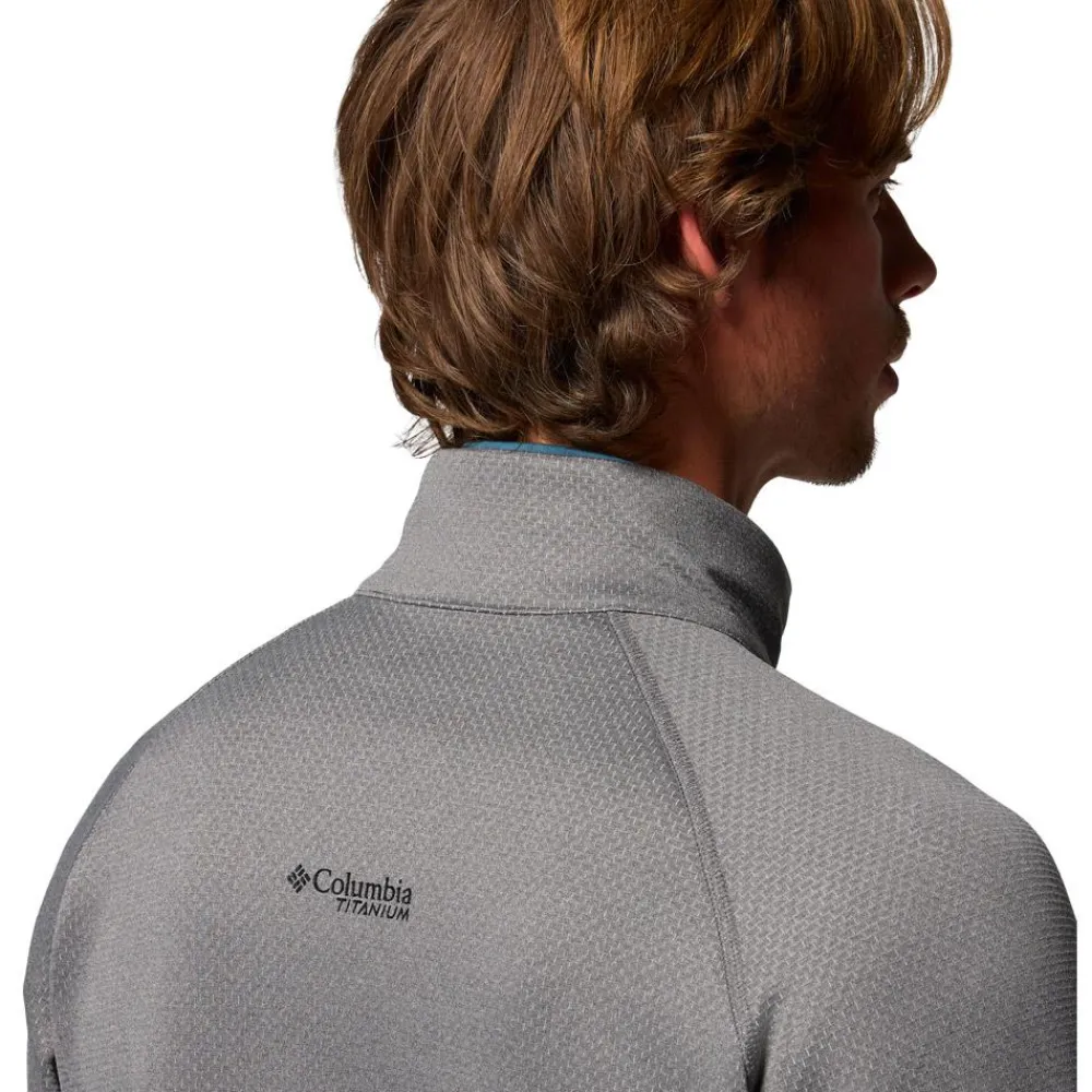 Polaire Homme|Veste De Ski<Columbia Polaire Triple Canyon Grid Fleece Fz II City Grey