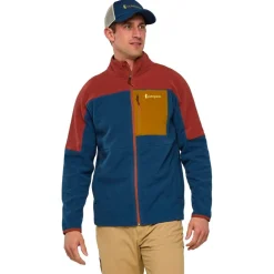 Sale Polaire Abrazo Fleece Half Zip Jacket M Nutmeg and Deep Sea Homme Polaire Homme|Veste De Ski
