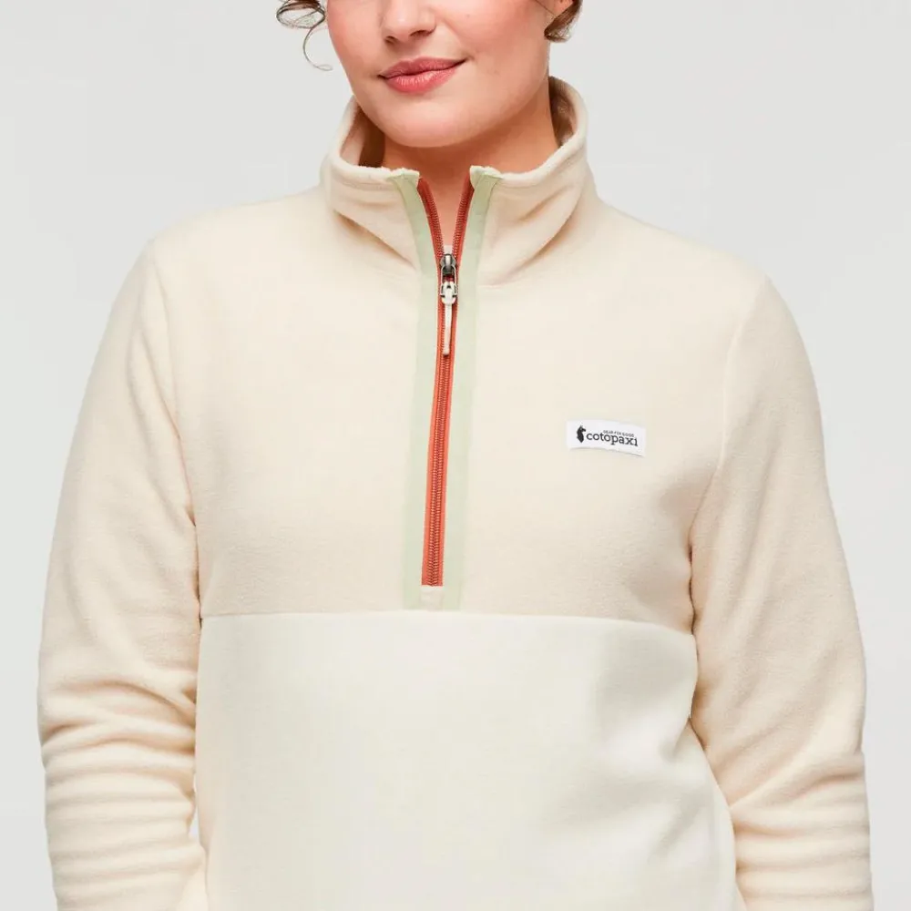 Discount Polaire Amado Fleece Pullover W Bone Cream Femme Polaire Femme|Veste De Ski