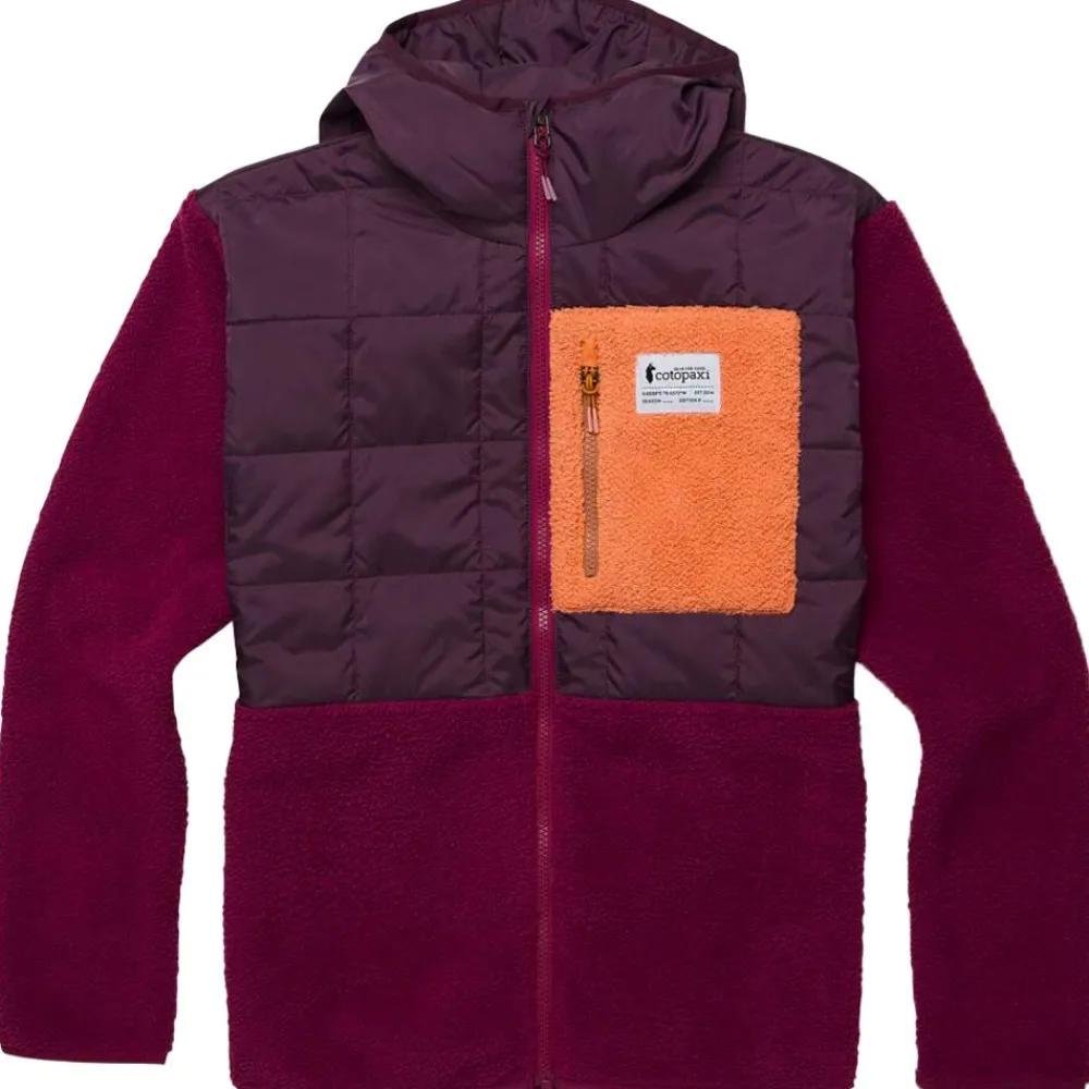 Sale Polaire Trico Hybrid Hooded Jacket W Blackberry And Jam Femme Polaire Femme|Veste De Ski