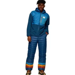 Discount Polaire Trico Hybrid Hooded Jacket Deep Sea Homme Polaire Homme|Veste De Ski