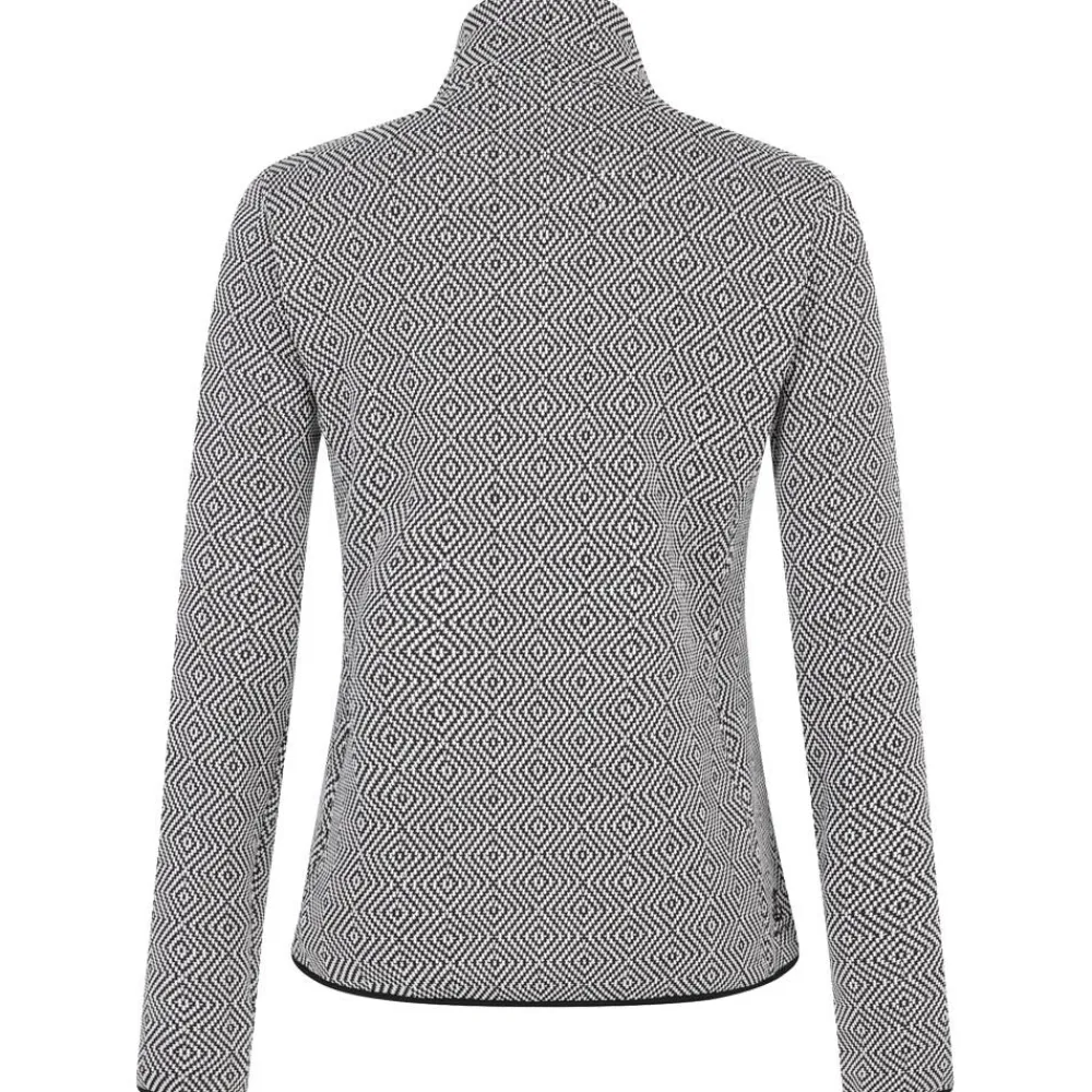 Best Polaire Descend Black White Femme Polaire Femme|Veste De Ski