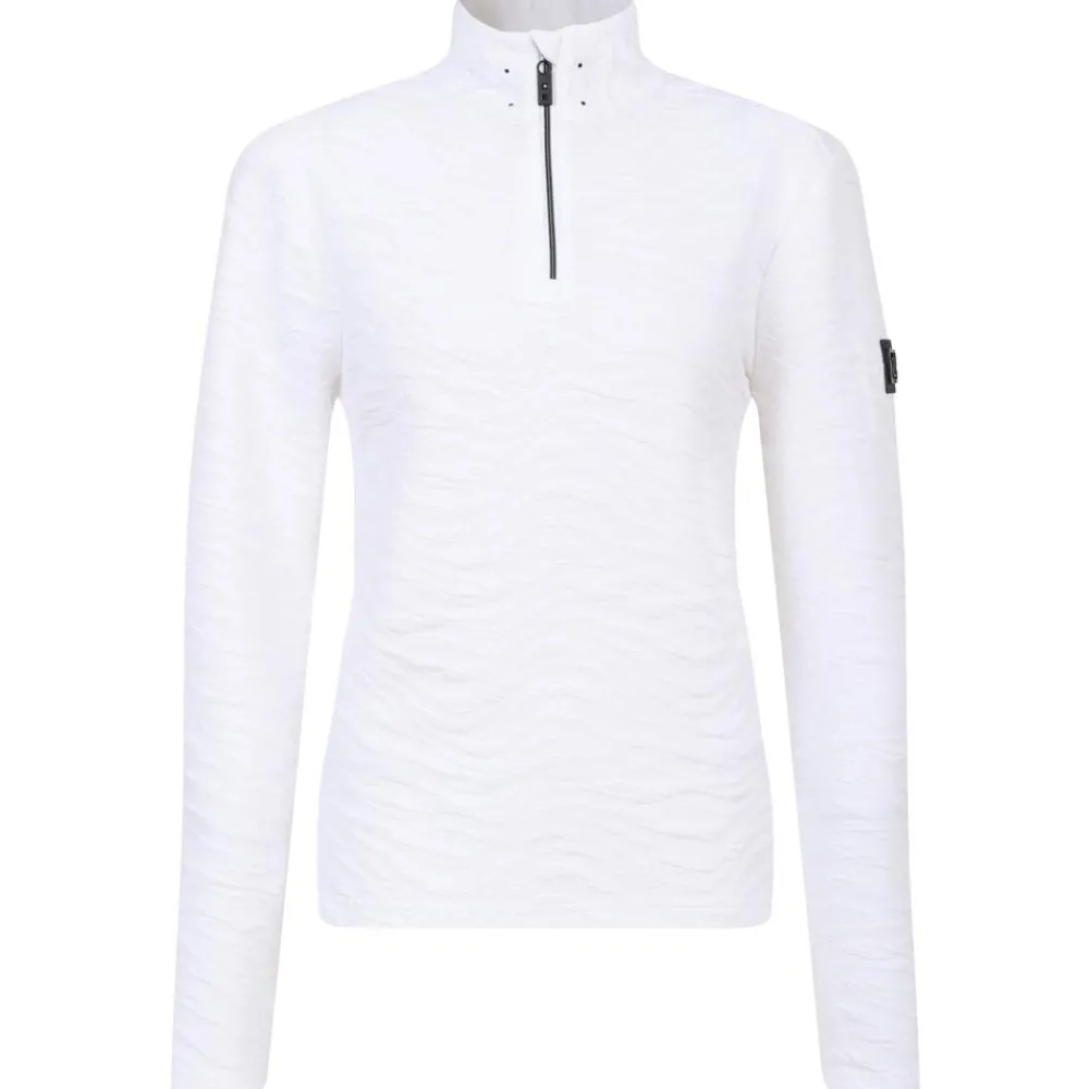 New Polaire Glamorize II Midlayer White Femme Polaire Femme|Veste De Ski