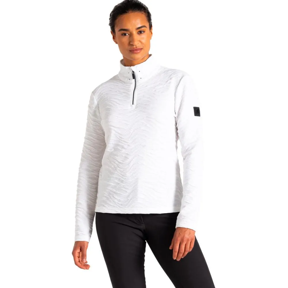 New Polaire Glamorize II Midlayer White Femme Polaire Femme|Veste De Ski