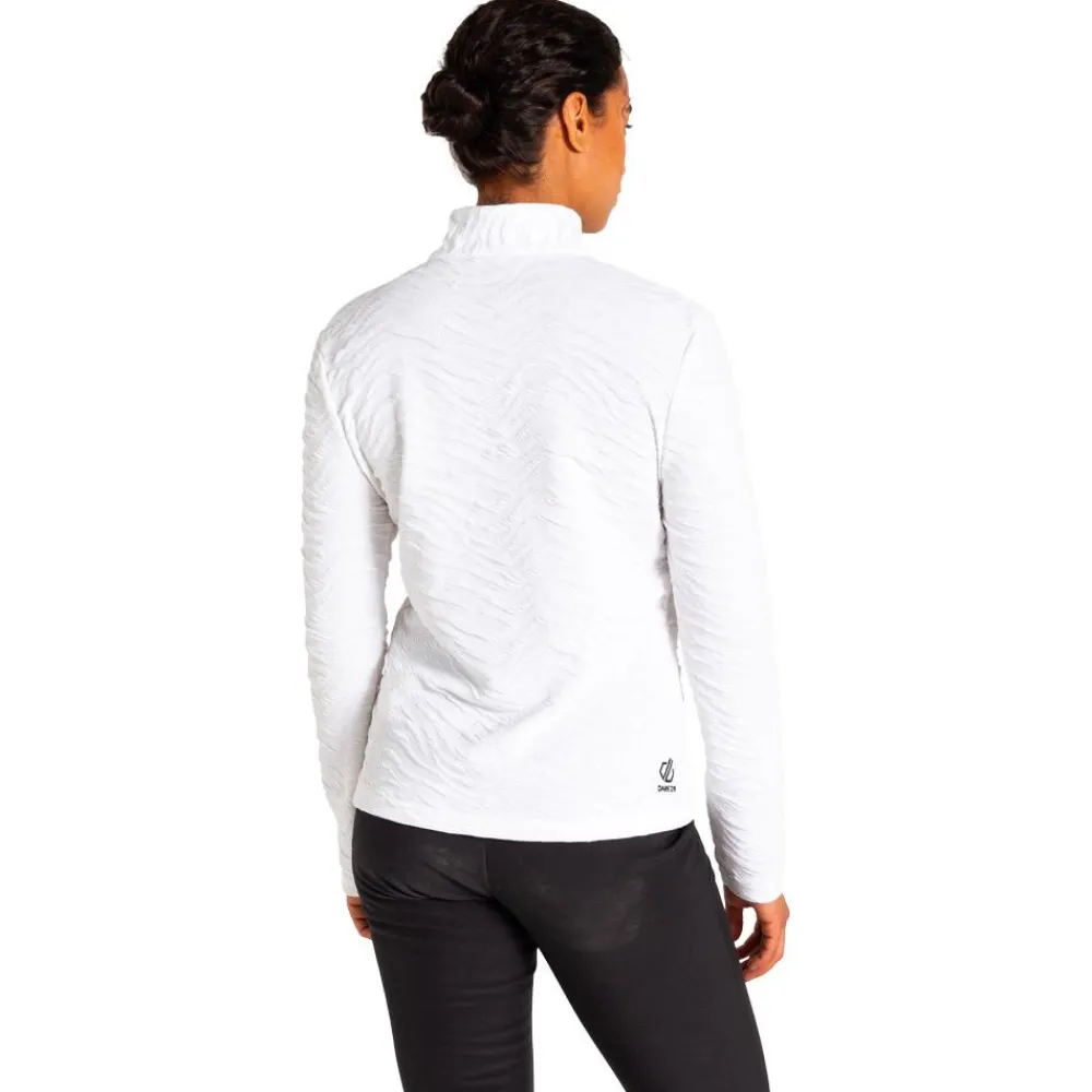 New Polaire Glamorize II Midlayer White Femme Polaire Femme|Veste De Ski