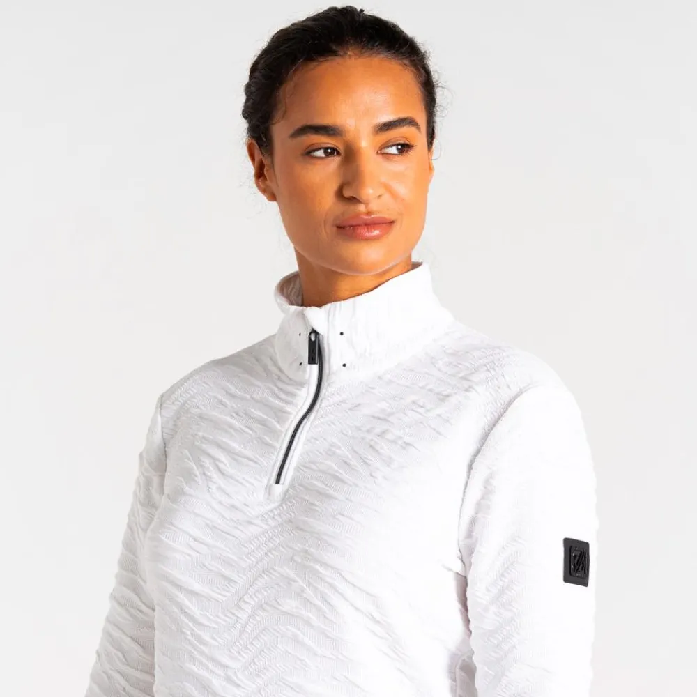 New Polaire Glamorize II Midlayer White Femme Polaire Femme|Veste De Ski